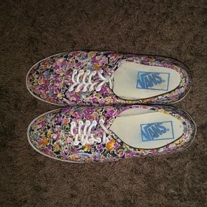 Floral Vans
